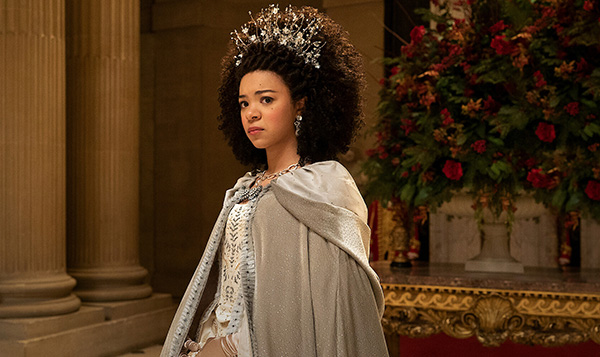 Photo from Queen Charlotte: A Bridgerton Story